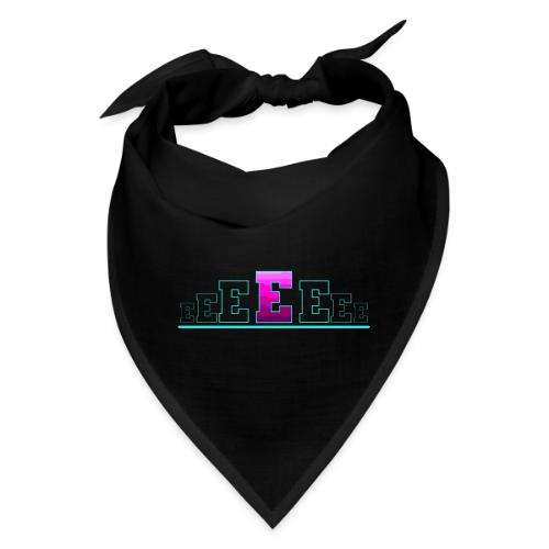 Letter E – Capital Varsity Alphabet Monogram - Bandana