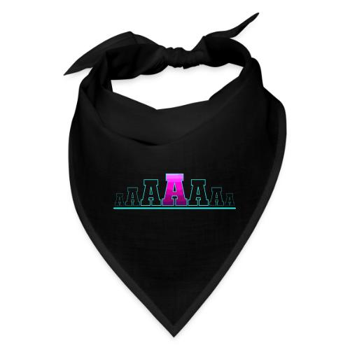 Letter A – Capital Varsity Alphabet Monogram - Bandana