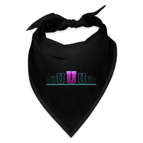 Letter U – Capital Varsity Alphabet Monogram - Bandana