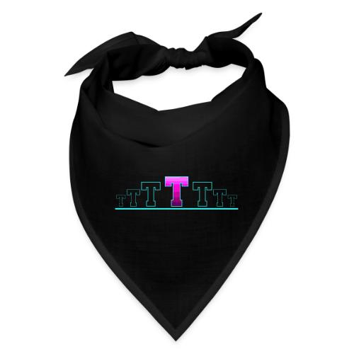 Letter T – Capital Varsity Alphabet Monogram - Bandana
