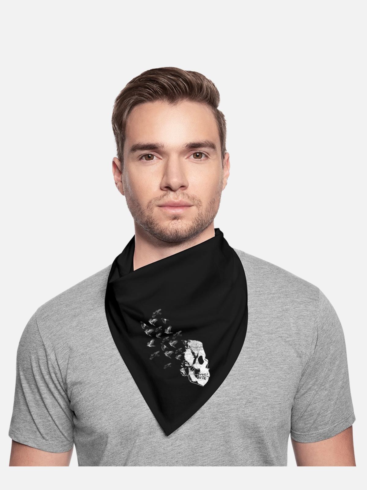 Raven odin birds - Bandana - black - Front - TBD (187cm)