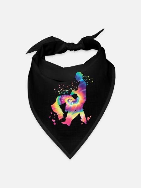 Salsa Dancer Latin Festivals - Bandana - black - Front