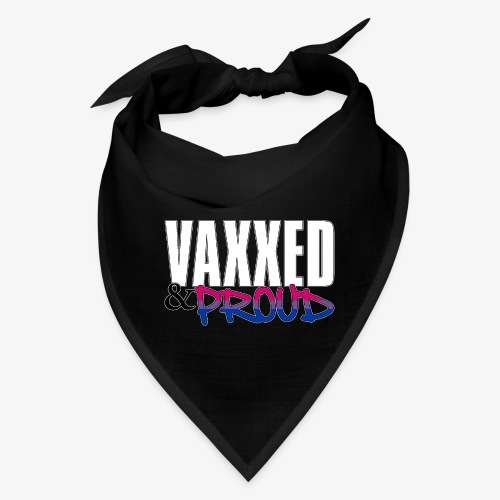 Vaxxed & Proud Bisexual Pride Flag - Bandana