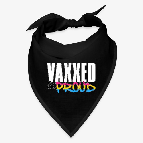 Vaxxed & Proud Pansexual Pride Flag - Bandana