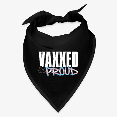 Vaxxed & Proud Transgender Pride Flag - Bandana