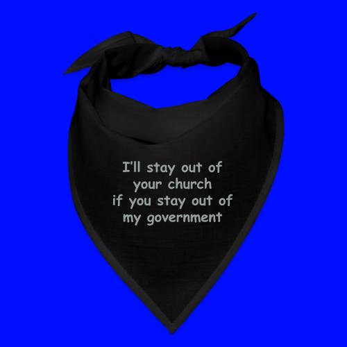 Church - Government - Bandana