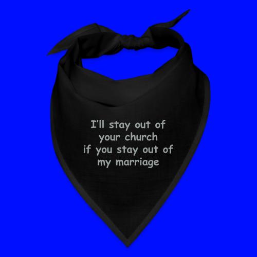 Church - Marriage - Bandana
