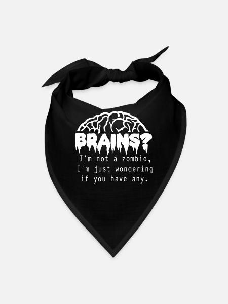 Brains - Bandana - black
