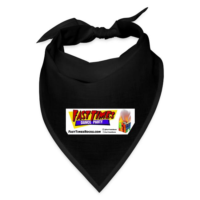 Fast Times Logo with Burning Cube