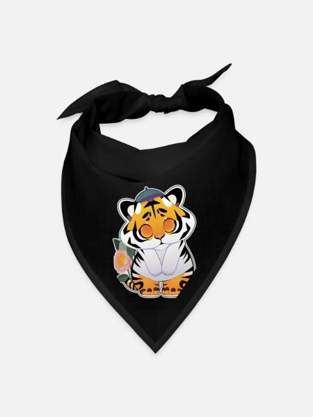 Shy smile Action - Bandana - black - Front