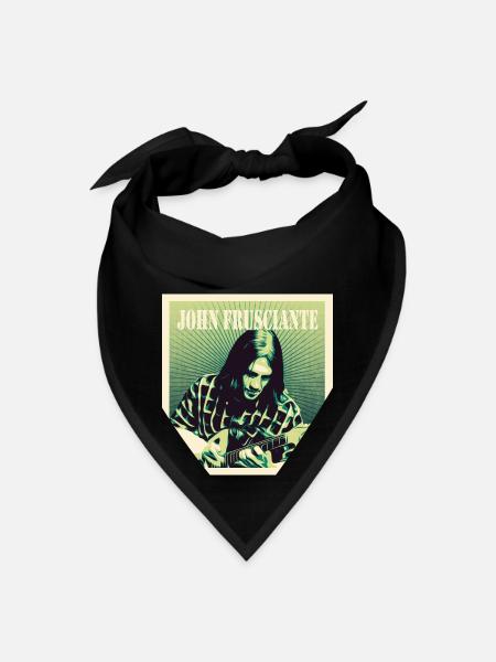 John Frusciante Pop Art - Bandana - black - Front