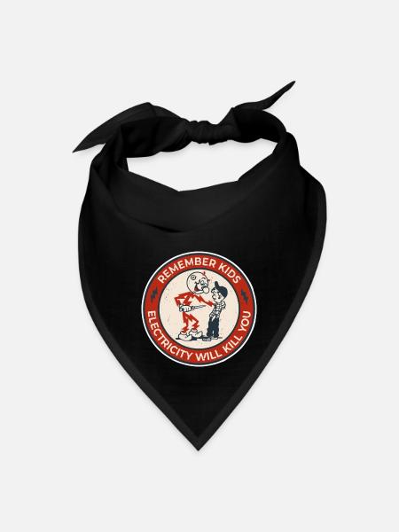 Remember Kids - Bandana - black - Front