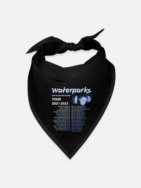 FANDOM: LIVE IN THE UK - Bandana - black - Front