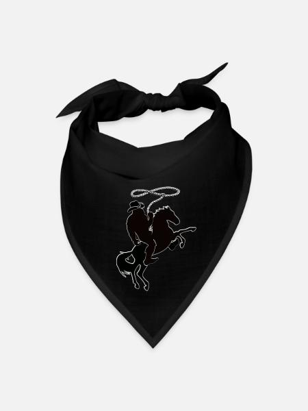 BIGFOOT RODEO - Bandana - black - Front