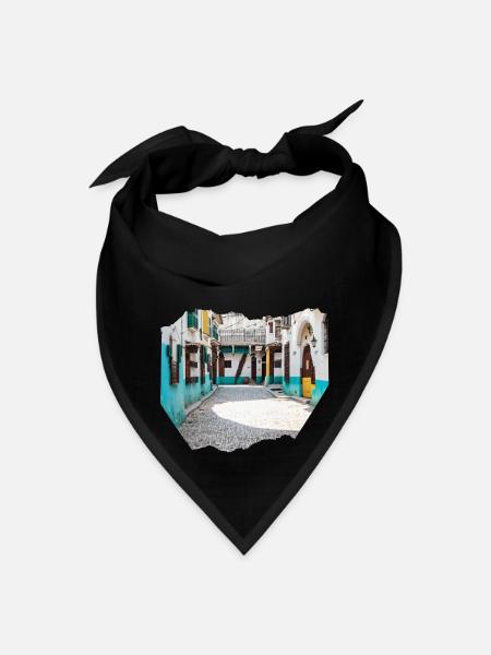 VENEZUELA 24 1 - Bandana - black - Front