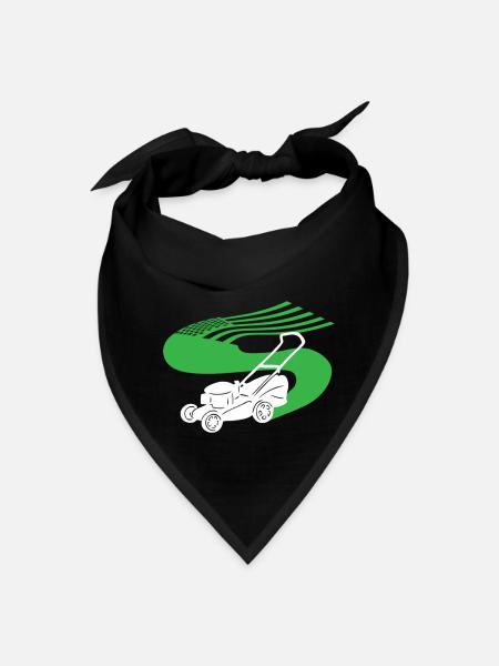 Lawn Mower - Bandana - black