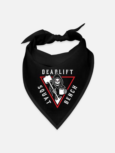 Squat Bench Deadlift - Bandana - black - Front