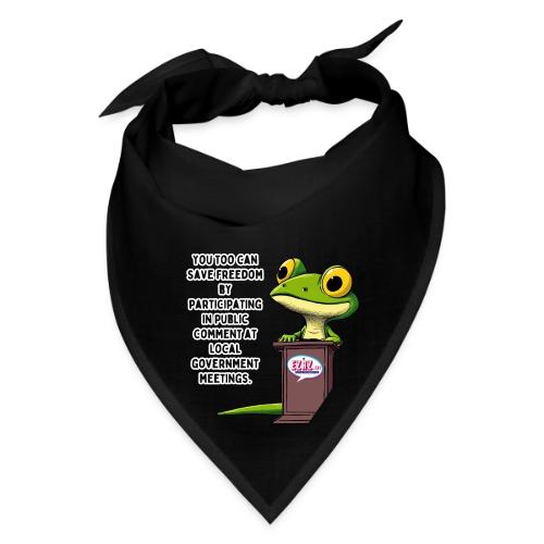 Public Comment Lizard Design - Bandana