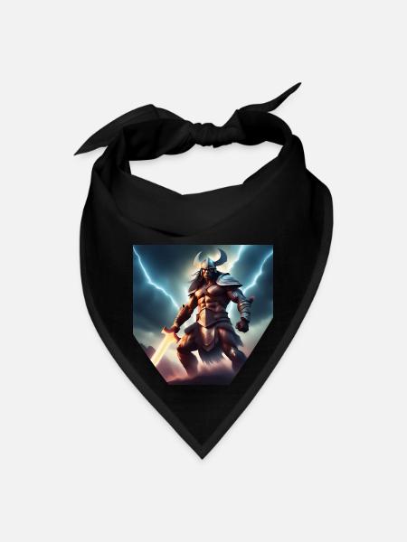 Le guerrier légendaire - Bandana - noir - Devant