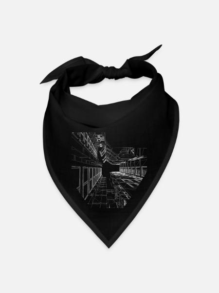 building - Bandana - black - Front