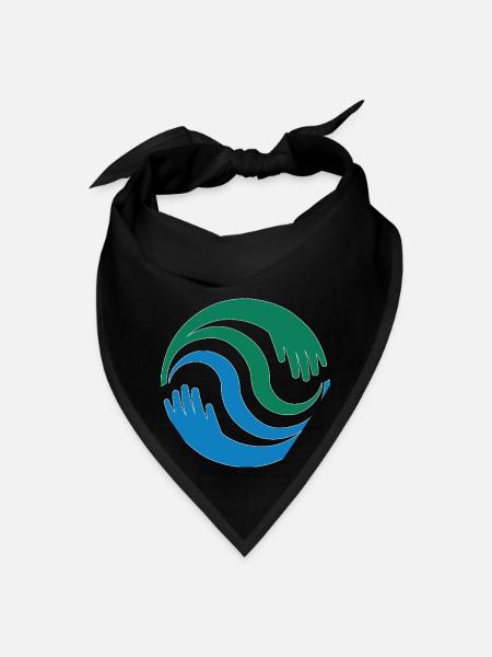 Conservation Of Natural Resources - Bandana - black - Front