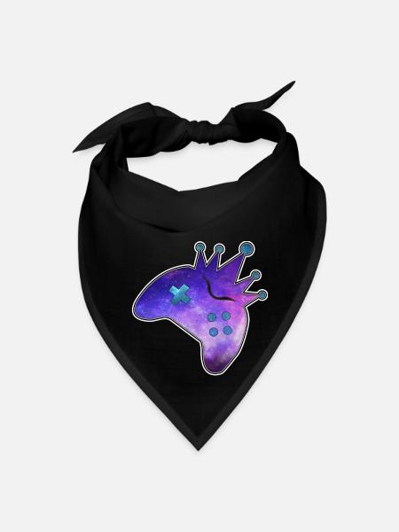 Split Screen Nebula - Bandana - black - Front