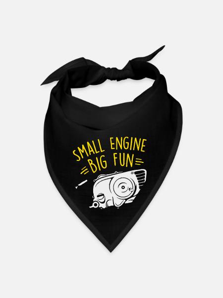 C70 Small Enginge But Fun - Bandana - black