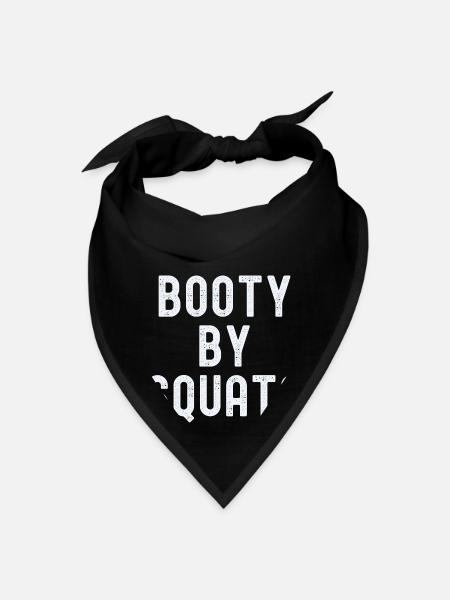 Booty By Squats - Bandana - black - Front