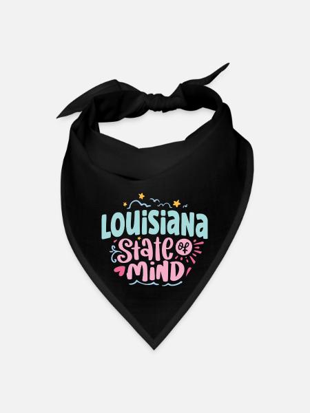 Louisiana - Bandana - black