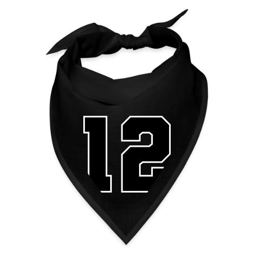 Varsity Number 12 Sports Design - Bandana