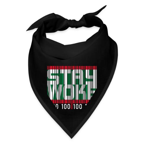 Stay Woke Bar Code - Bandana