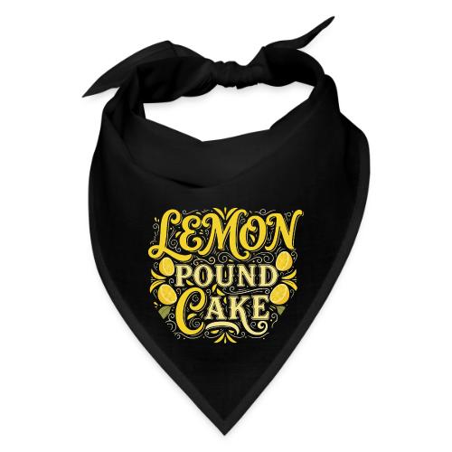 Lemon Pound Cake Vintage Flourish - Bandana