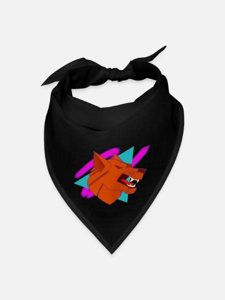 80s Clan - Bandana - black - Front