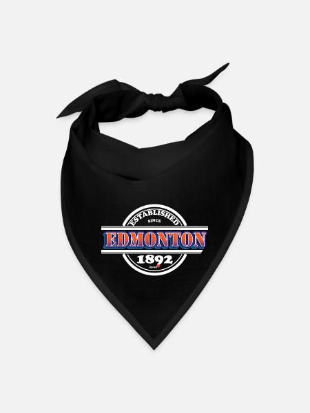 Established Edmonton 1892 - Bandana - black - Front