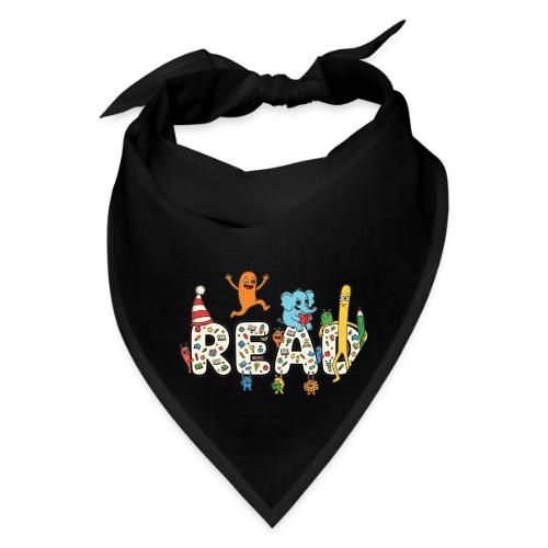 Whimsical READ Kids Cartoon - Bandana