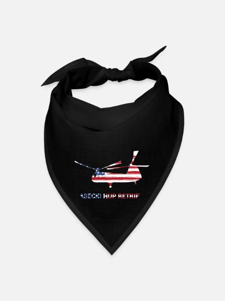 Piasecki HUP Retriever - Bandana - black - Front