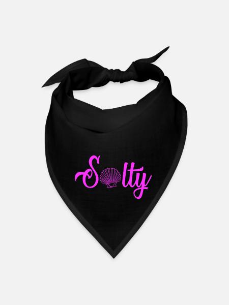Salty Shell Design - Bandana - black