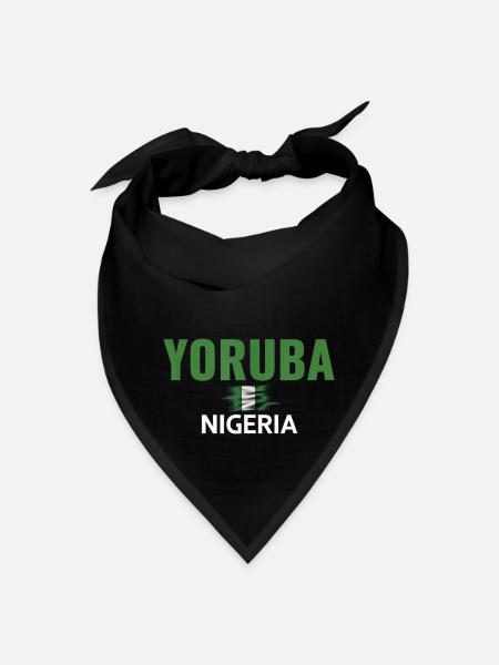 Yoruba Nigerian Nigeria Yorubaland Heritage - Bandana - black