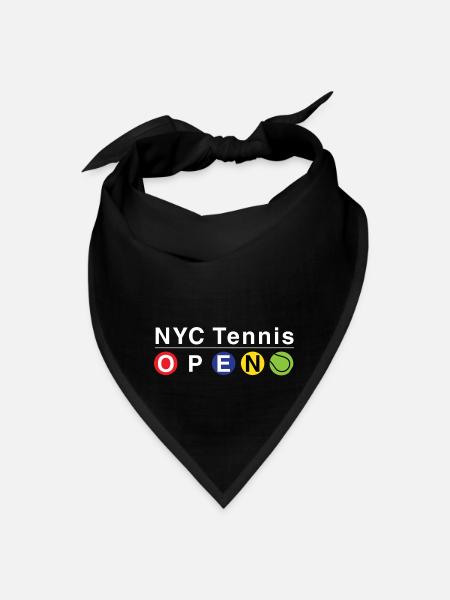 US Tennis Open Championships New York T-shirt - Bandana - black