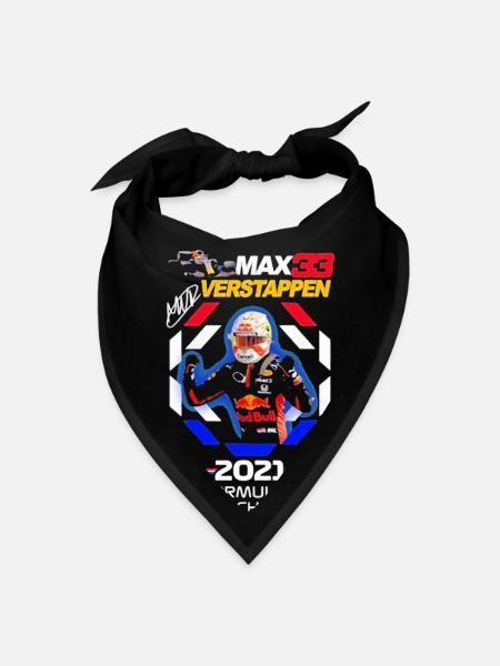 Max Verstappen World Champion 2021 - Bandana - black