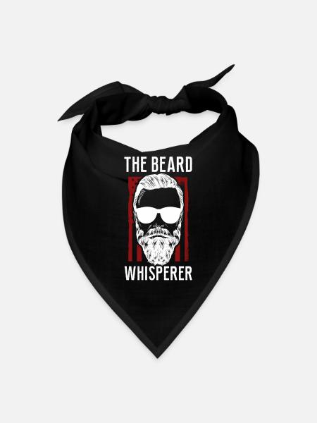 Beard Lover Bearded Man The Beard - Bandana - black - Front
