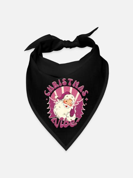 Christmas Vibes - Bandana - black