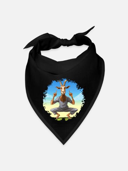 Yogi Capricorn - Bandana - black - Front