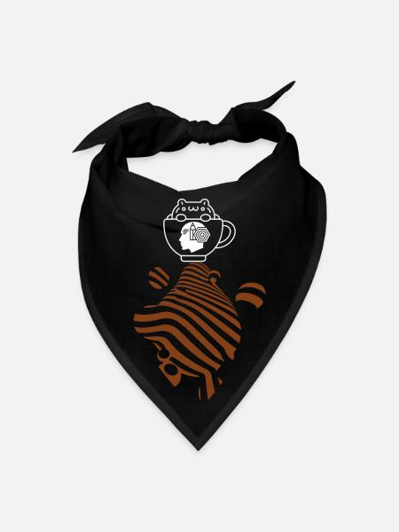 Powered by Catfeine - Bandana - black