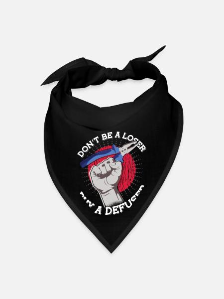 Buy A Defuser - Bandana - black - Front