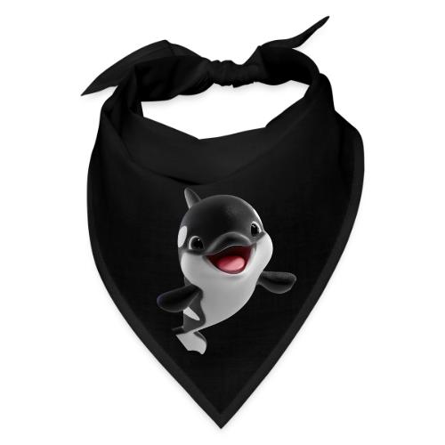 Smiling Cartoon Baby Orca - Bandana