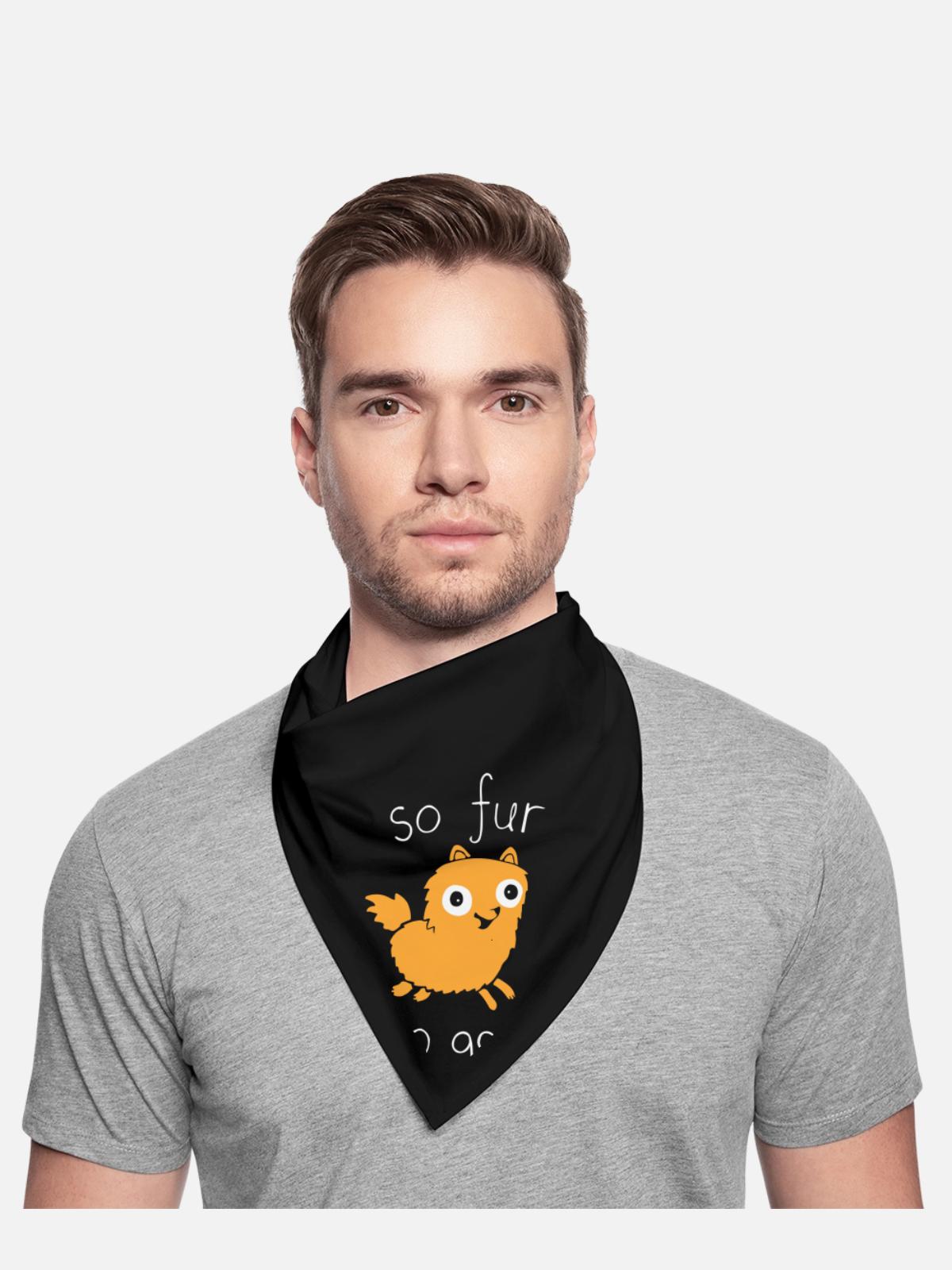 So Fur So Good - Bandana - black - Front - TBD (187cm)
