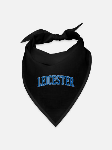 Leicester Uk - Bandana - black - Front