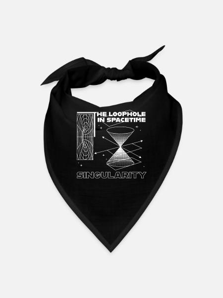 The Loophole in Spacetime - Singularity - Bandana - black - Front
