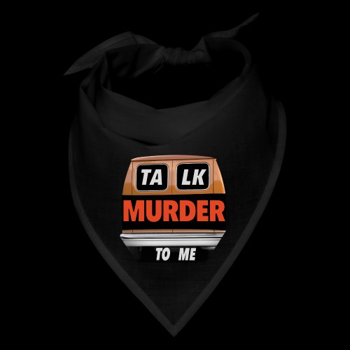 Talk Murder To Me Logo - Bandana